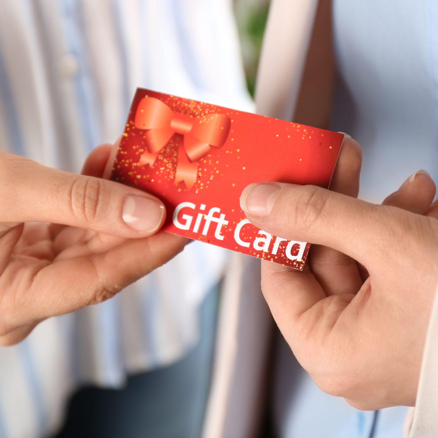 plastic card printing - gift cards