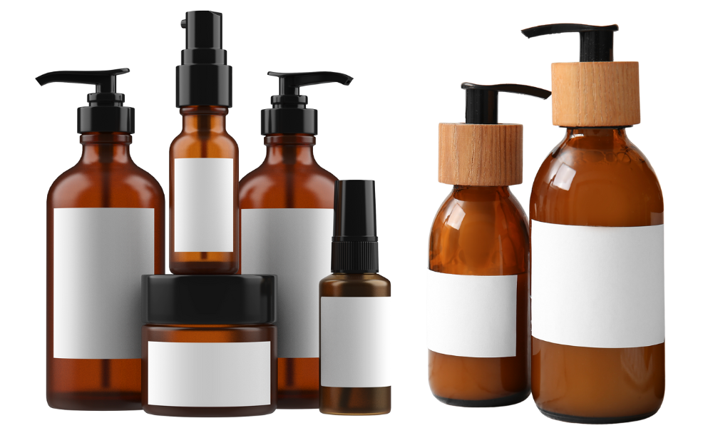 blank labels plain labels cosmetic labels