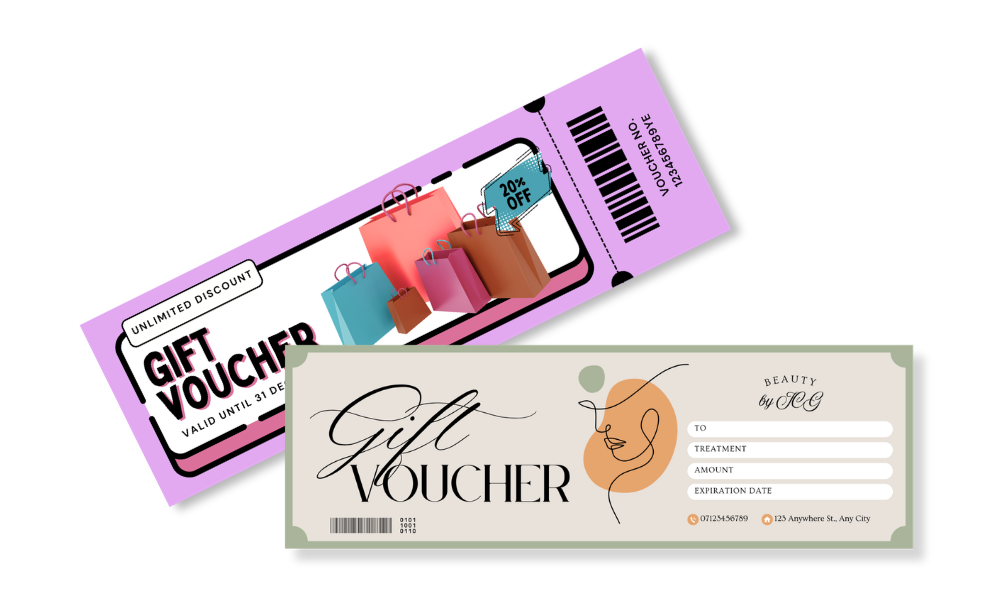 gift vouchers