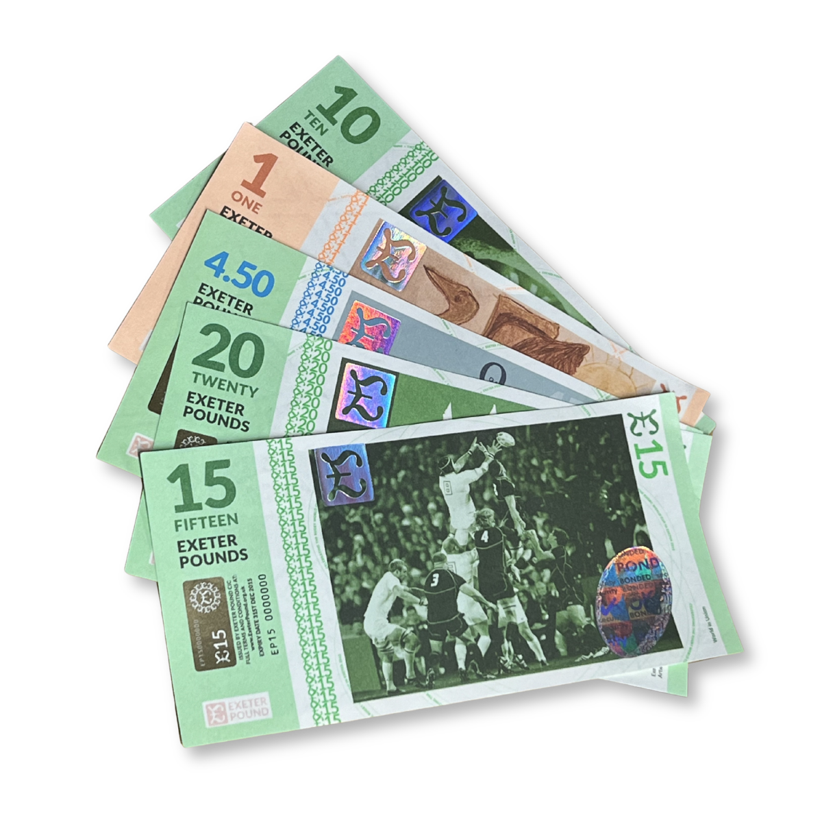 exeter pound local currency
