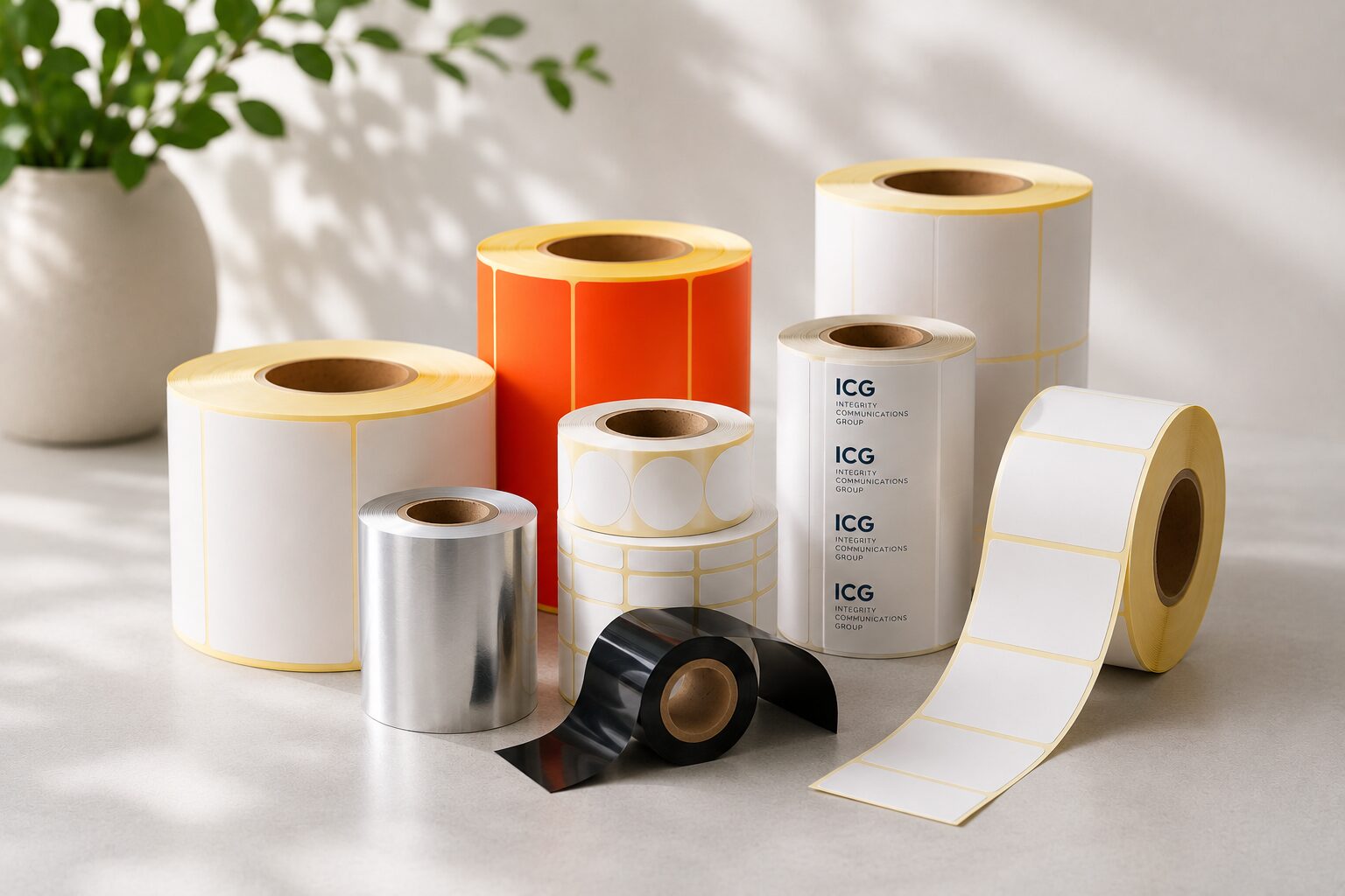 Assorted Thermal Labels