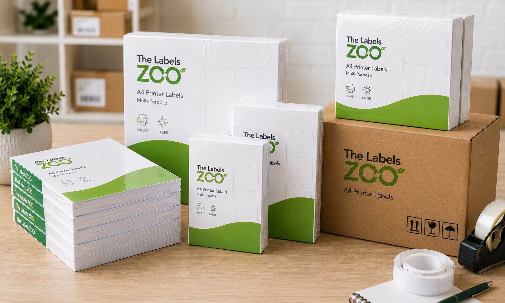 Labels zoo packaging integrated labels