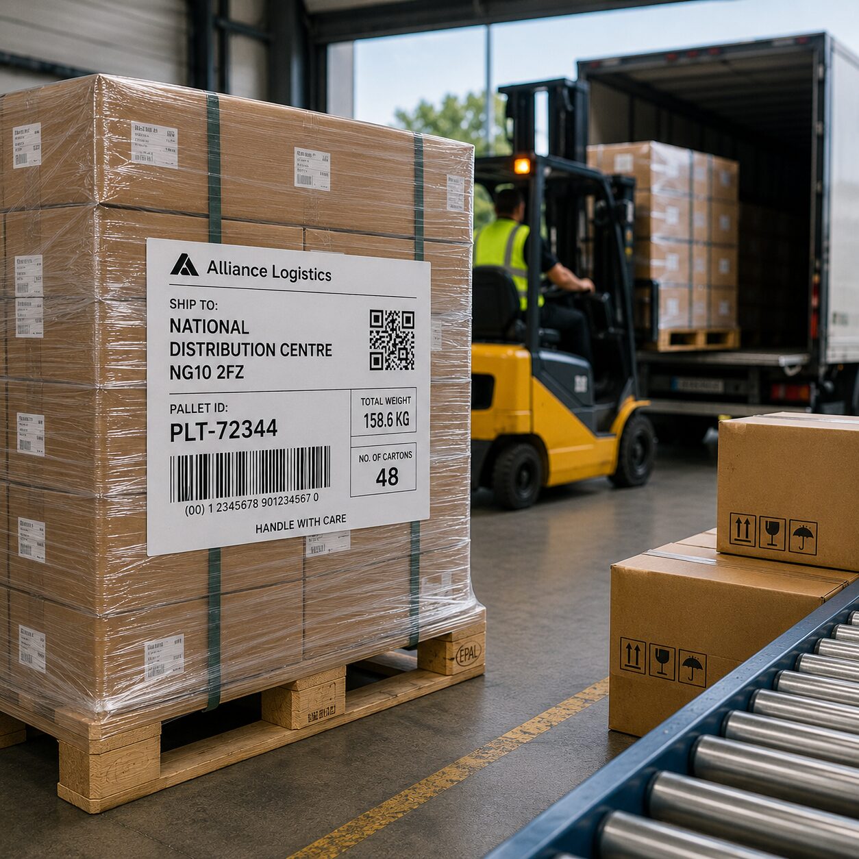 Pallet labels