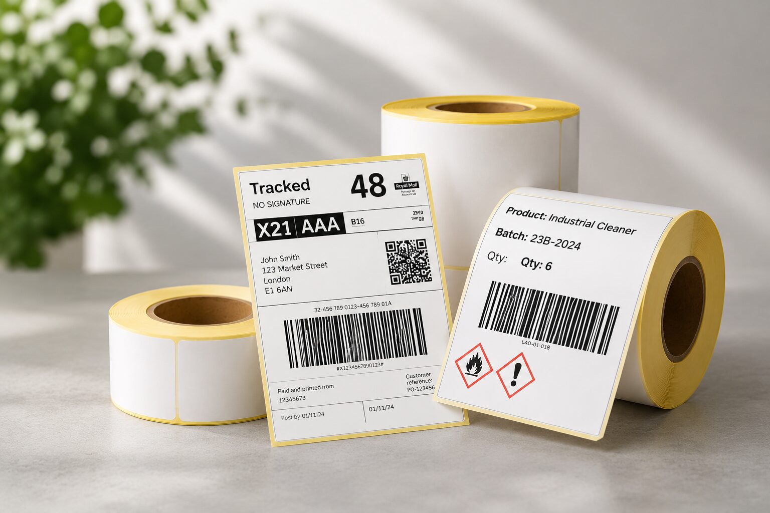 Thermal Label Uses