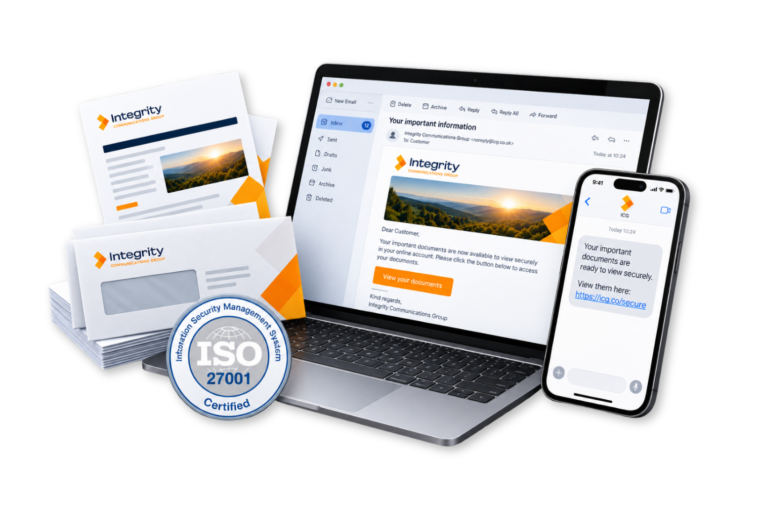 multi channel communications iso 27001